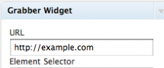 Grabber Widget screenshot 1