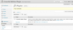 Graceful Sidebar Plugin screenshot 1