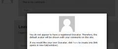 Gravatar Signup Encouragement screenshot 5