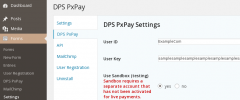Gravity Forms DPS PxPay screenshot 1