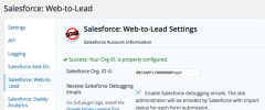 Gravity Forms Salesforce Add-on screenshot 4