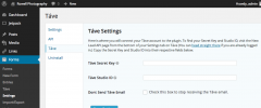 Gravity Forms Táve add-on screenshot 2