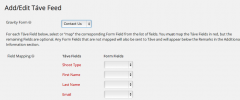 Gravity Forms Táve add-on screenshot 4