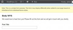 Gravity Forms WYSIWYG screenshot 2