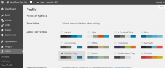 Grey Admin Color Schemes screenshot 2