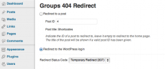 Groups 404 Redirect screenshot 1