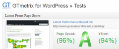 GTmetrix for WordPress screenshot 2