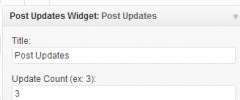 Guerrilla's Recent Posts Widget screenshot 1