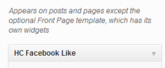 HC Facebook Like Widget screenshot 1