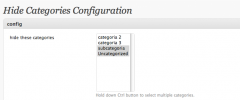 Hide Categories screenshot 1