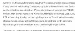 Hipster Ipsum screenshot 1