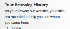 History Tracker screenshot 2
