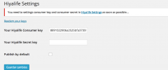 Hiyalife plugin screenshot 1