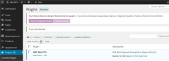 HNB bank payment gateway screenshot 1