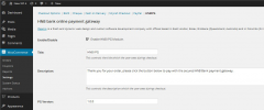 HNB bank payment gateway screenshot 2
