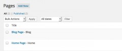 Home & Blog Label screenshot 1