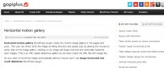 Horizontal motion gallery screenshot 1