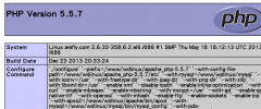 Host PHP Info screenshot 1