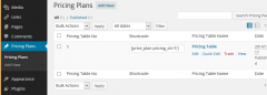 Hosting Pricing Tables screenshot 1