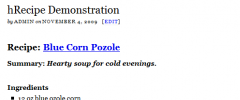 hRecipe screenshot 1