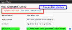 hRecipe screenshot 2
