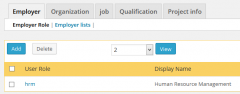 WP human resource management screenshot 1