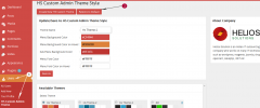 Helios Solutions Custom Admin Theme screenshot 5