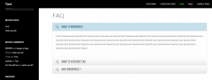 Helios Solutions Responsive category FAQ screenshot 4