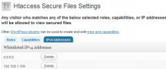 Htaccess Secure Files screenshot 4