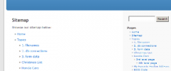 HTML Page Sitemap screenshot 1