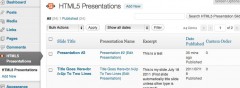 HTML5 Slideshow Presentations screenshot 3