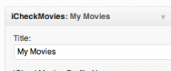 iCheckMovies Widget screenshot 1