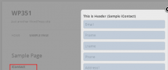 iContact, InfusionSoft form Popup screenshot 4