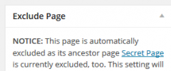 IM8 Exclude Pages screenshot 2