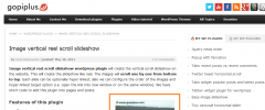 Image vertical reel scroll slideshow screenshot 1