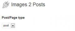 Fuxy's WP Images 2 Posts screenshot 1