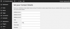 IMG Simple Site Options screenshot 2
