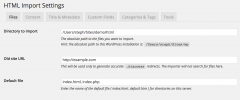 HTML Import 2 screenshot 1