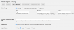 HTML Import 2 screenshot 6