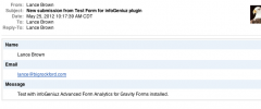 infoGeniuz Advanced Form Analytics for Gravity Forms screenshot 2