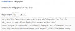 Infographic Embedder screenshot 1
