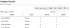 Inline Google Spreadsheet Viewer screenshot 3