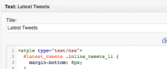 Inline Tweets screenshot 1