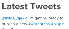 Inline Tweets screenshot 2