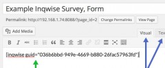 Inqwise Shortcode screenshot 1