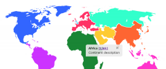 HTML5 World Map screenshot 1