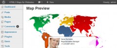 Interactive World Map screenshot 3
