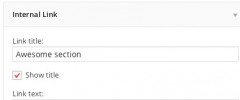 Internal Link Widget screenshot 1
