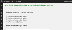 Internet Explorer Alert! screenshot 1