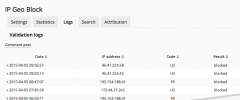 IP Geo Block screenshot 3